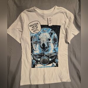 Boys Childrens Place T - White - Size L 10/12